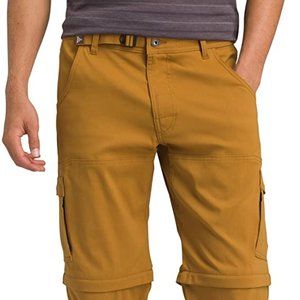 Brand New! Prana Men's Zion Stretch Convertible Pants - Sahara